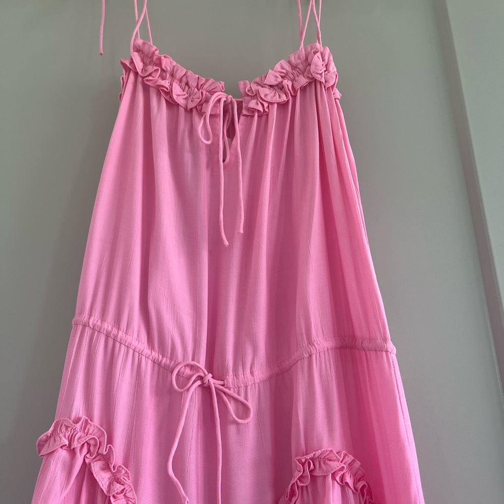 nwt S/W/F Rapture dynamic Elegant Pink Maxi Dress - Picture 5 of 9